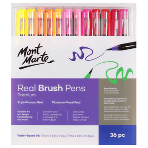 Real Brush Pens 36pc