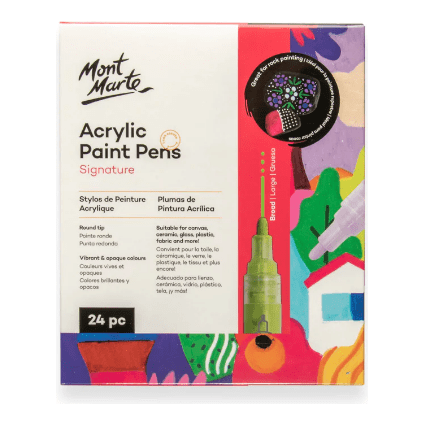 Acrylic Paint Pens Broad 24pc