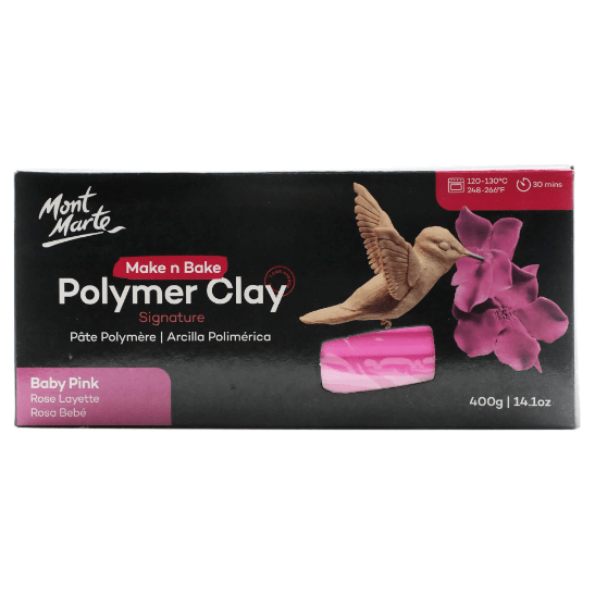 Mont Marte Make n Bake Polymer Clay Set 75pc