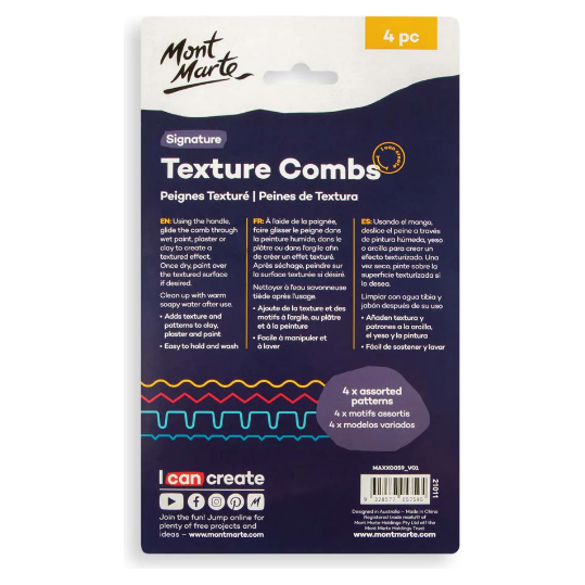 MM Texture Combs - CRAFT2U