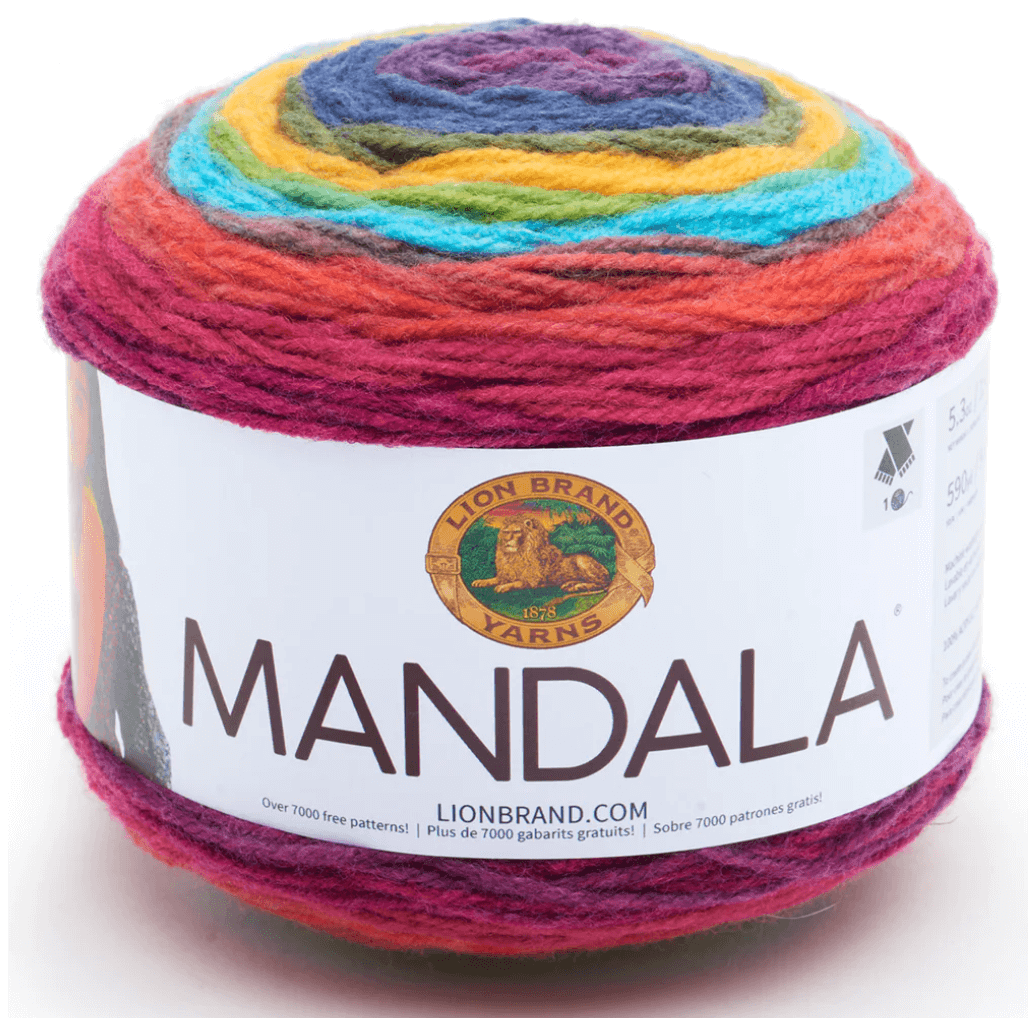 Lion Brand Centaur Mandala Yarn (3 - Light), Free Shipping at Yarn Canada