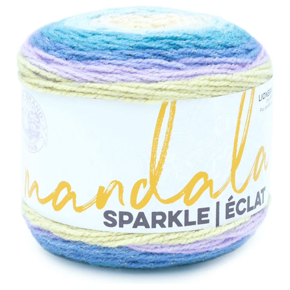 Lion Brand Mandala Sparkle Yarn Sold As A 3 Pack