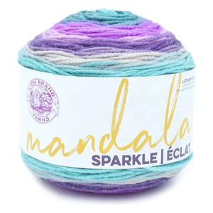 Lion Brand Mandala Sparkle Yarn (8 Colours) - CRAFT2U