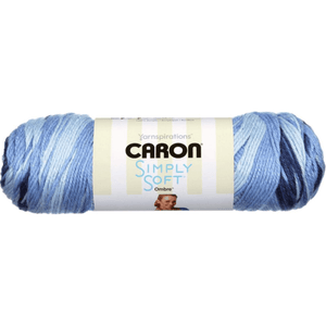  Caron White, Simply Soft Solids Yarn, Multipack of 12