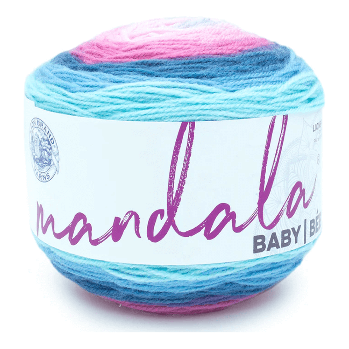 Lion Brand Mandala Baby Yarn Sold As A 3 Pack