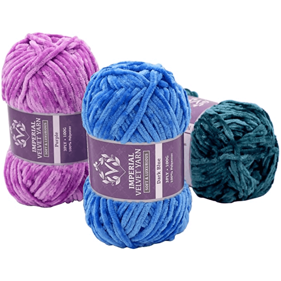 Velvet yarn deals