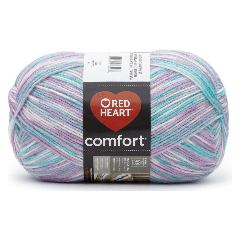 Red Heart® Comfort® Yarn, Prints, Acrylic #4 Medium, 12oz/340g