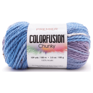 Premier Colorfusion Chunky Yarn   ( 15 Colours ) - CRAFT2U
