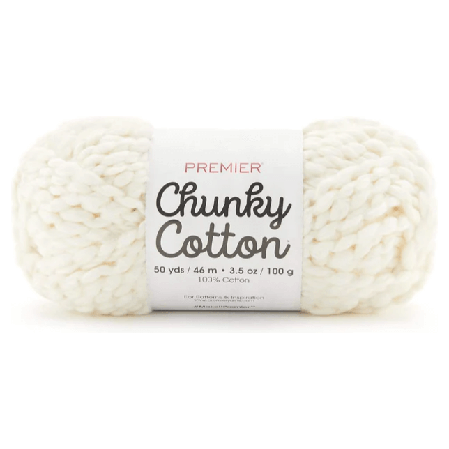 Premier Chunky Cotton Yarn Sold As A 3 Pack