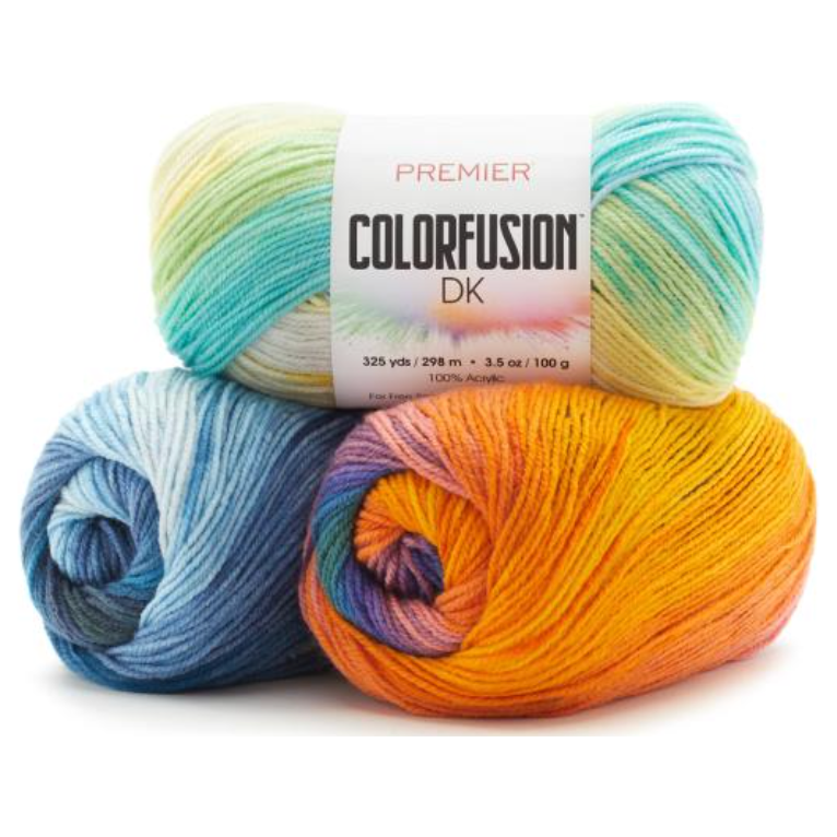Premier Colorfusion DK Yarn  ( 15 Colours ) - CRAFT2U