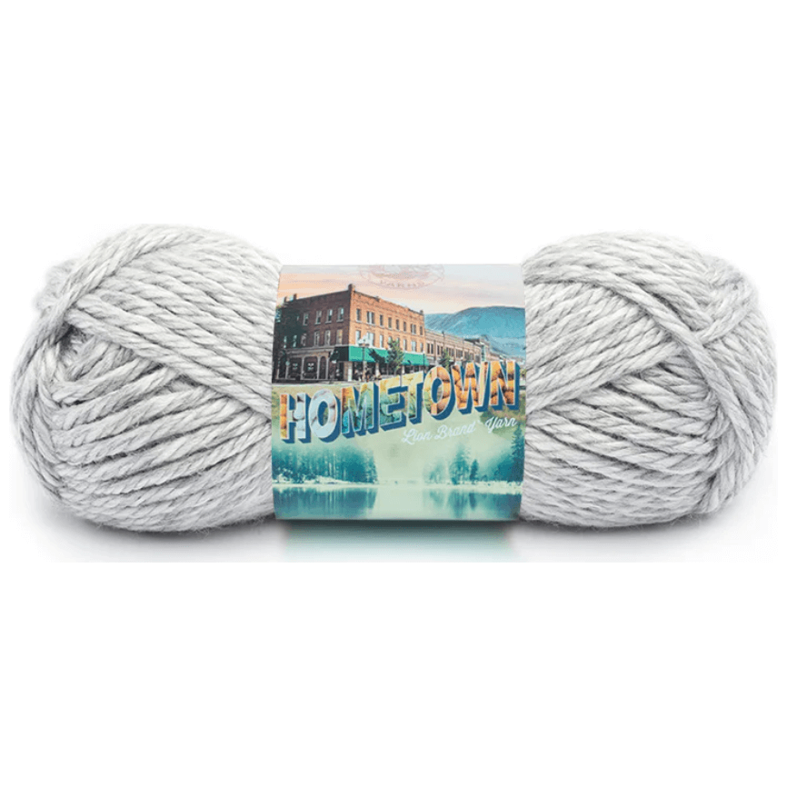 Lion Brand Yarn Hometown Yarn, Bulky Yarn, Yarn for Knitting and Crocheting, 3-Pack, Huntington Foliage