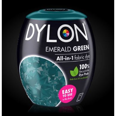 Dylon Washing Machine Fabric Dye Pod for Clothes & Soft Furnishings, 350g ? Forest Green