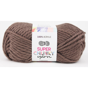 Super Chunky Acrylic Yarn 100g (26 colours available) - CRAFT2U