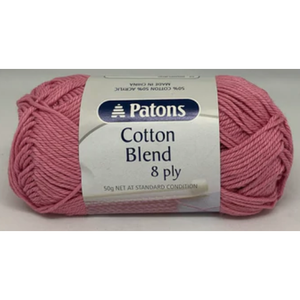 Patons Cotton Blend 8 Ply (28 colours) - CRAFT2U