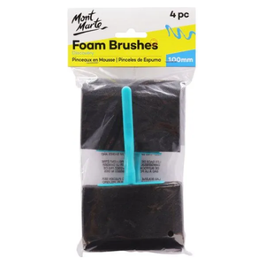 Foam Hobby Brush Poly Bag