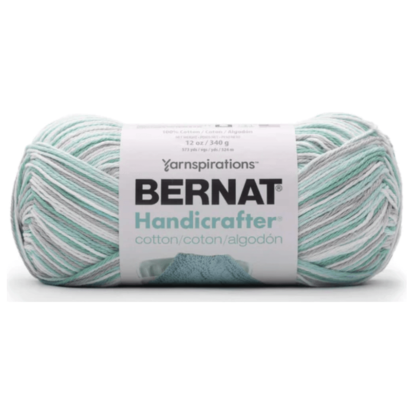 Bernat Handicrafter Cotton Yarn 340g - Ombres-Pretty Pastels, 1