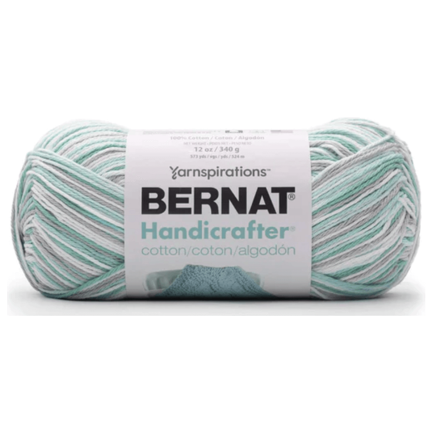 Yarnspirations Bernat Handicrafter Cotton Yarn 12 Oz 340g in Blue Camo for sale Yarnspirations Bernat Handicrafter Cotton Yarn 12 Oz 340g in Blue Camo for sale