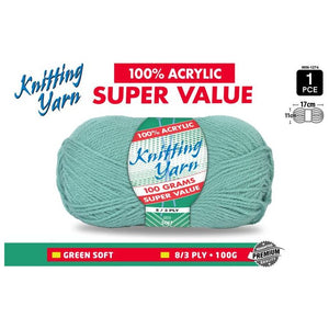 Yatsal Knitting Yarn 8 ply 100g Multicolour (29 colours available) - CRAFT2U