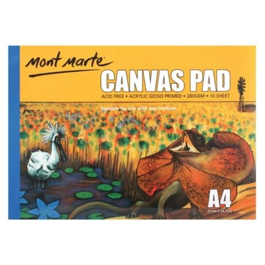 Canvas Pad 10 Sheet (Available In A4 And A5) - CRAFT2U