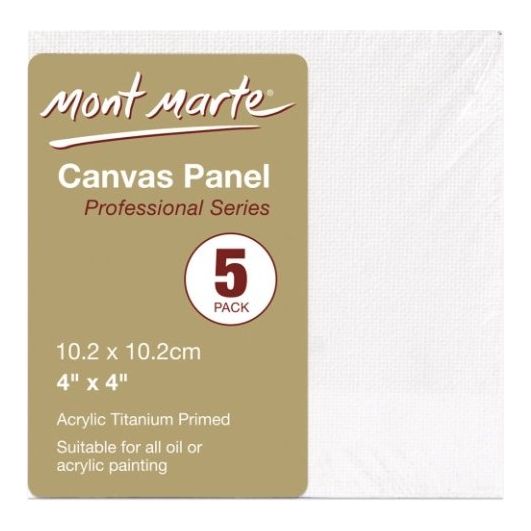 Canvas Panels Pkt (6 sizes) - CRAFT2U