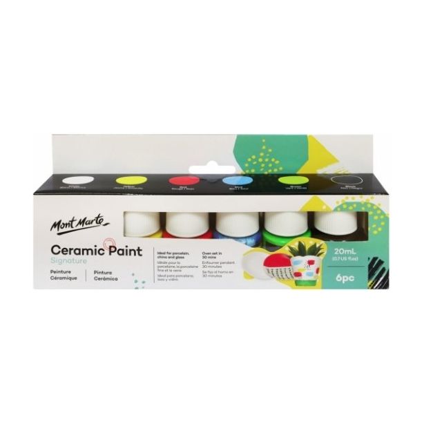 Ceramic Paint Set (6pc) - CRAFT2U