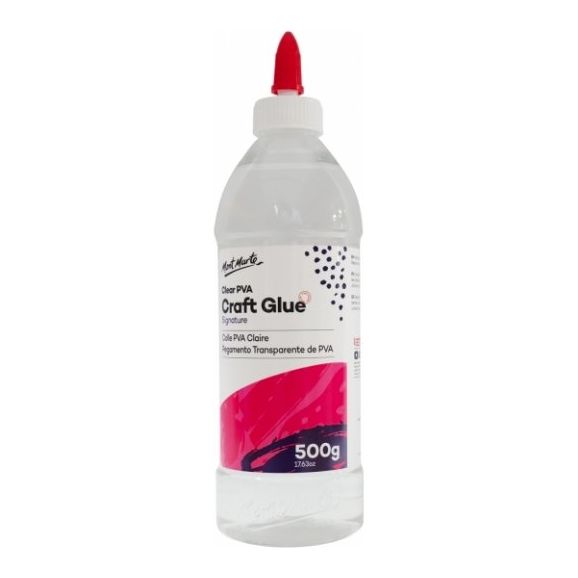 Clear PVA Craft Glue 500g - CRAFT2U