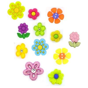 Dress It Up Buttons & Embellishments - Floral, Sport, Occupations & Decorative (35 styles) - CRAFT2U