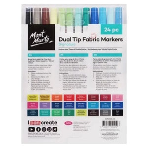 Dual Tip Fabric Markers Signature