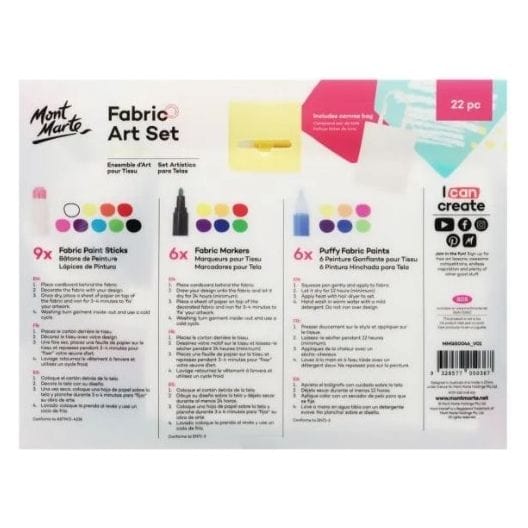 10 fabric paint techniques – Mont Marte Global