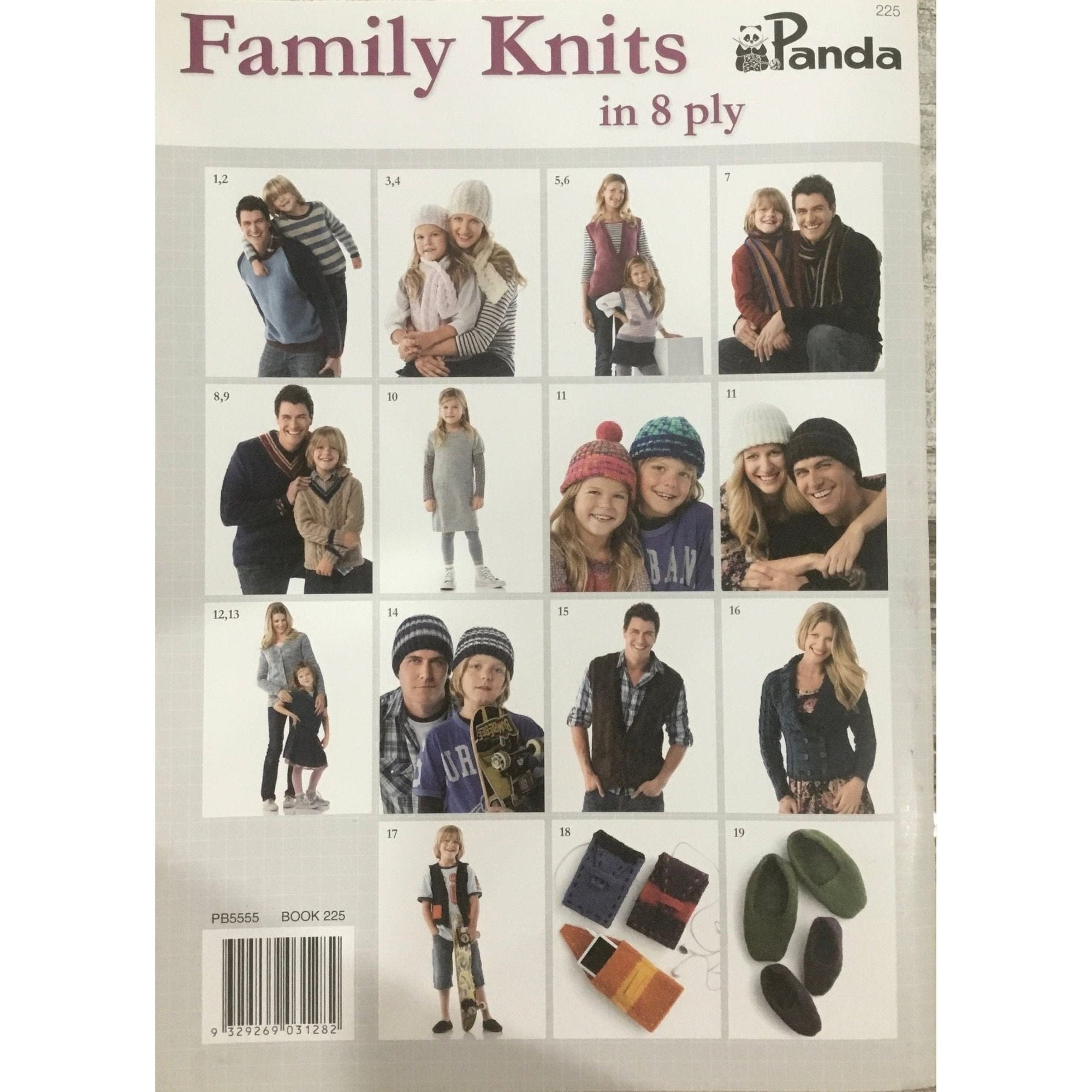 Family Knits in 8 Ply - 18 projects