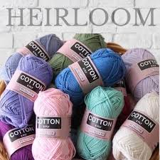 Heirloom Cotton 8 ply (24 colours) - CRAFT2U