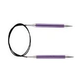 Knit Pro Zing Fixed Circular Needles 80cm (18 sizes) - CRAFT2U
