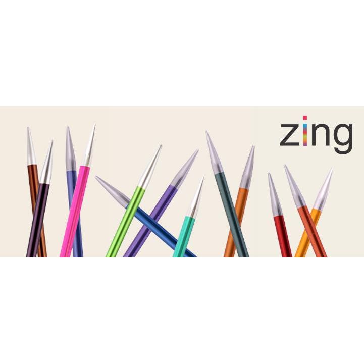 KnitPro Zing Sock Circular Knitting Needles 25cm 