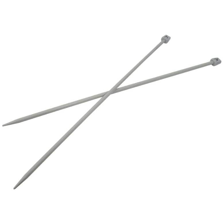 30cm Aluminimum Knitting Needles - 2.75mm - The Wool Shoppe