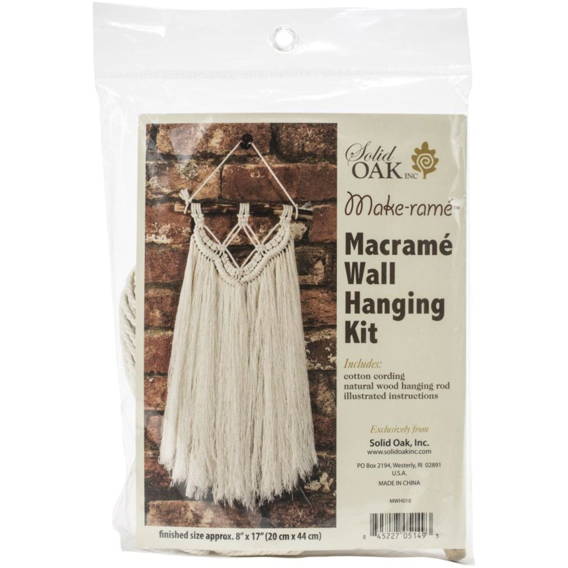 Macrame Wall Hanging Kit Fringe
