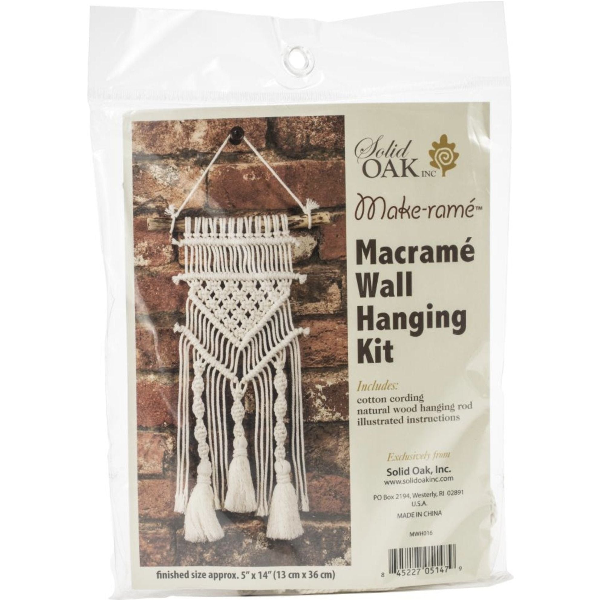 Macrame Wall Hanging Kit Tassel - CRAFT2U