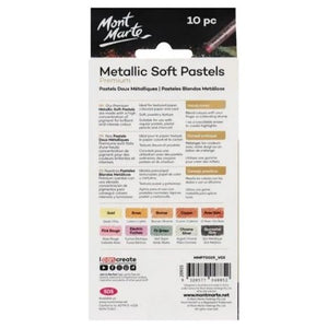 Metallic Soft Pastels Premium 10pc - CRAFT2U