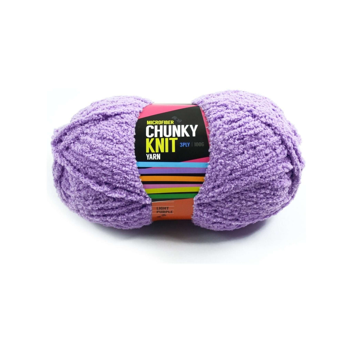 Microfibre Chunky Knit Yarn 3ply 100g - CRAFT2U