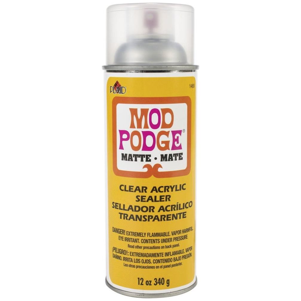 Mod Podge Clear Acrylic Sealer Spray - Matt 12 oz. 340g - CRAFT2U