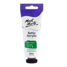 Mont Marte Satin Acrylic 75ml ( 32 colours available) - CRAFT2U