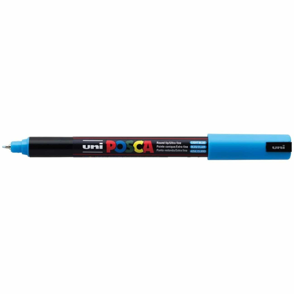  POSCA Black & White - Fine to Medium Set of 8 Pens PC-5M,  PC-3M, PC-1M, PC-1MR : Arts, Crafts & Sewing