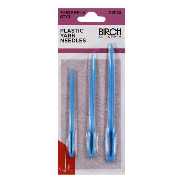 Plastic Yarn Needles (3pc)