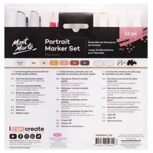 Portrait Marker Set Premium 12pc
