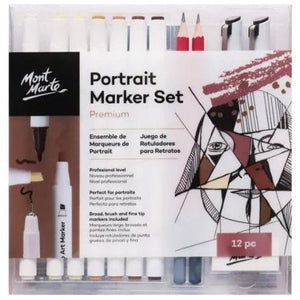 Portrait Marker Set Premium 12pc