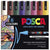 POSCA PC-5M 8pc Dark Colours