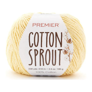 Premier Yarns Cotton Sprout Yarn ( 32 Colours ) - CRAFT2U