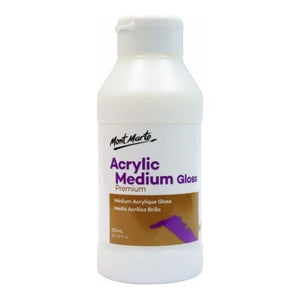 Premium Acrylic Medium - Gloss (2 sizes) - CRAFT2U
