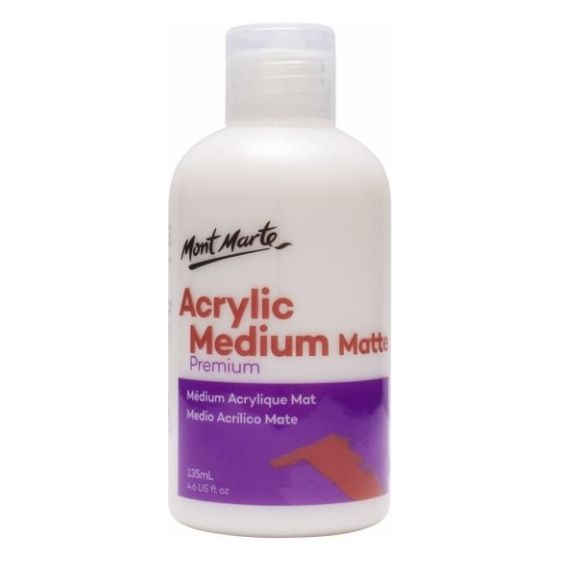 Premium Acrylic Medium - Matte (2 sizes) - CRAFT2U