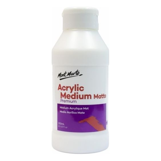 Premium Acrylic Medium - Matte (2 sizes) - CRAFT2U