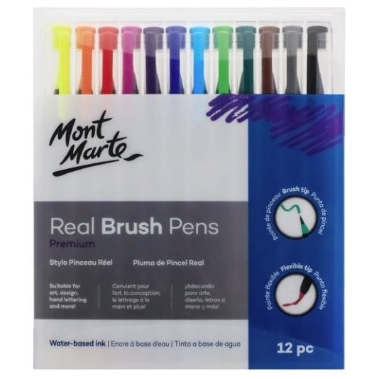 Real Brush Pens Premium 12pc